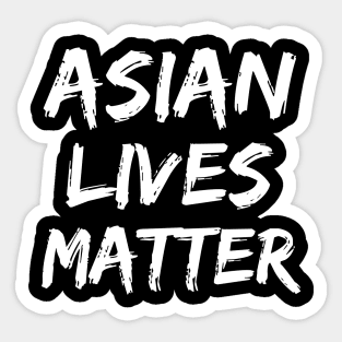 Asian Lives Matter Sticker